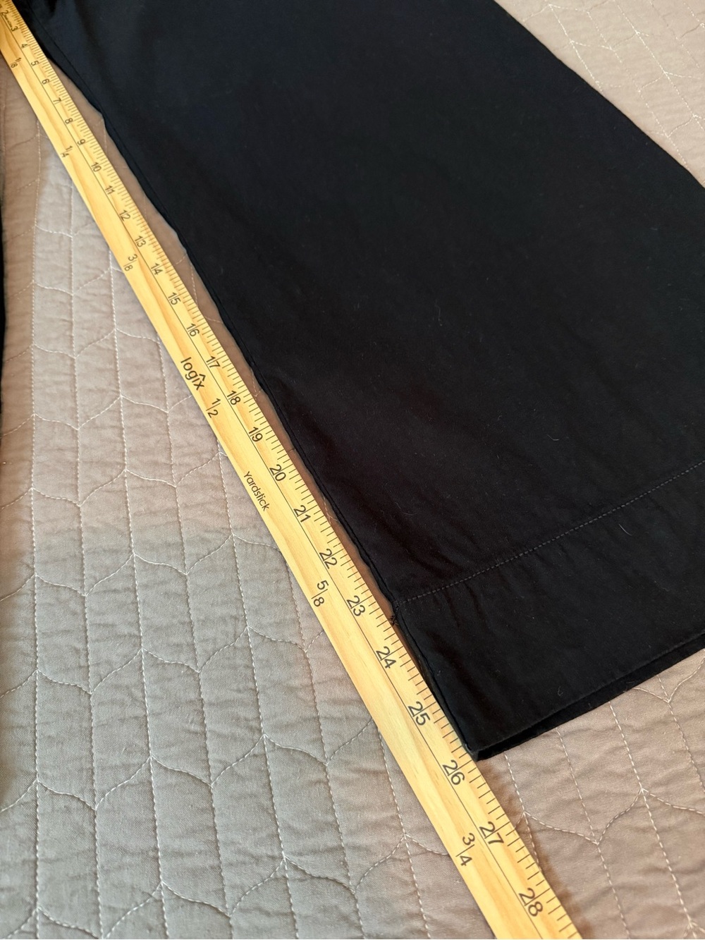 Maeve Black Cropped Wide-Leg Pants - Picture 12 of 12